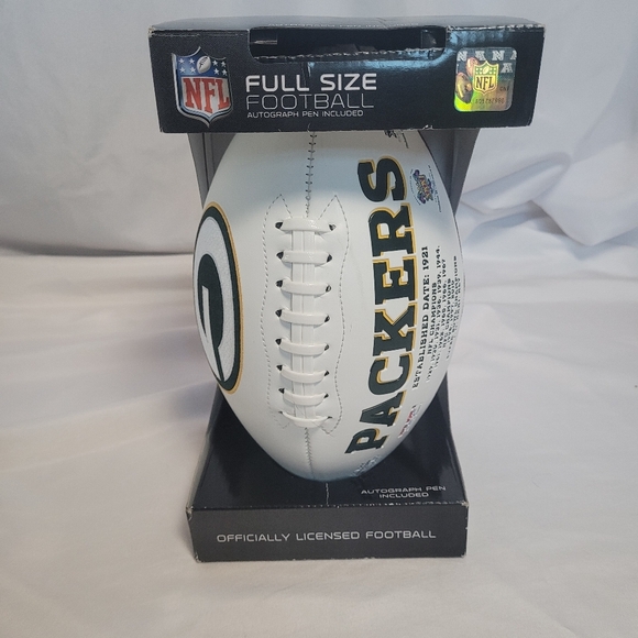 Greenbay Packers NFL Full Size Signature Series Autograph Football - Picture 1 of 14